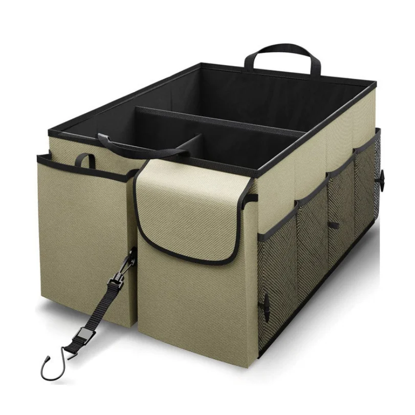 Car Trunk Organizer Multi-functional Storage Box Interior Tidying Box Complete Set Of Car Supplies Folding Storage Box
