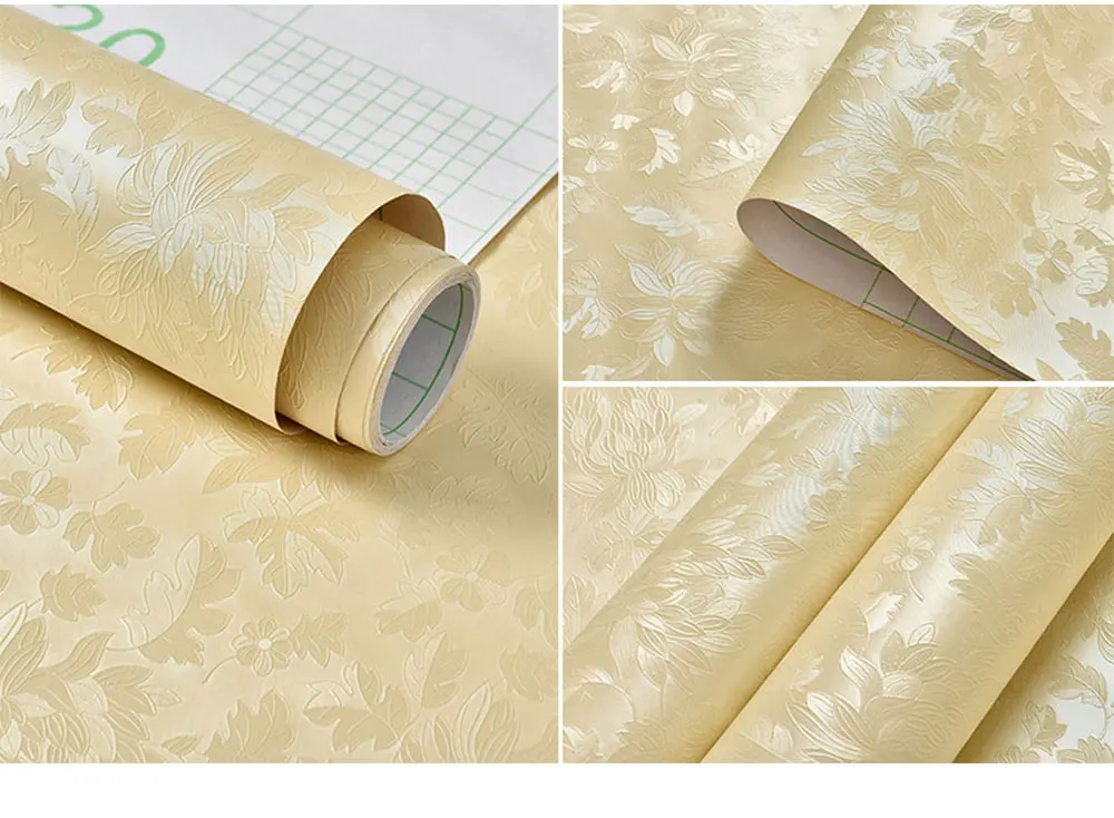 Rebe Blumenmuster selbst klebende Tapete Küche wasserdicht öl beständig dekorative Tapete selbst klebend – Detail 24