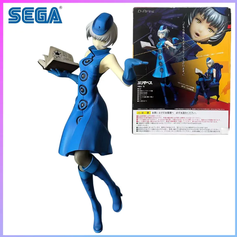 

SEGA в наличии Persona 3, перезарядка Элизабет, в наличии, оригинальная коллекция, серия, модель, гаражный комплект с персонажами мультфильмов, модель игрушки