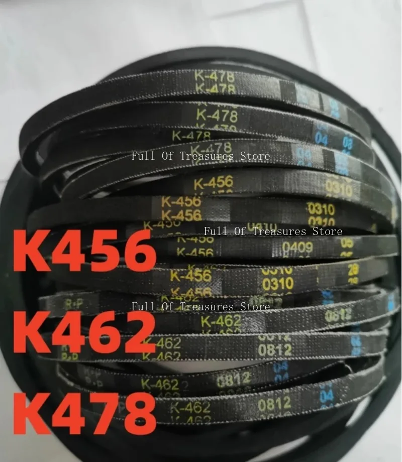 

K456 K478 K660 K690 K462 Резиновый клиновидный ремень для сверлильного станка Приводной ремень для настольной дрели
