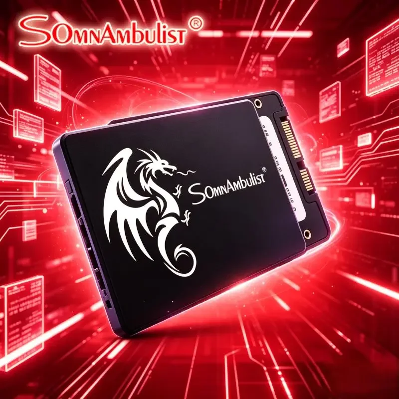 

SomnAmbulist SATA3 Standard 2.5 Internal Solid State Storage Drive, Entire Capacity Selection Spans Conveniently 128GB Up to 2TB