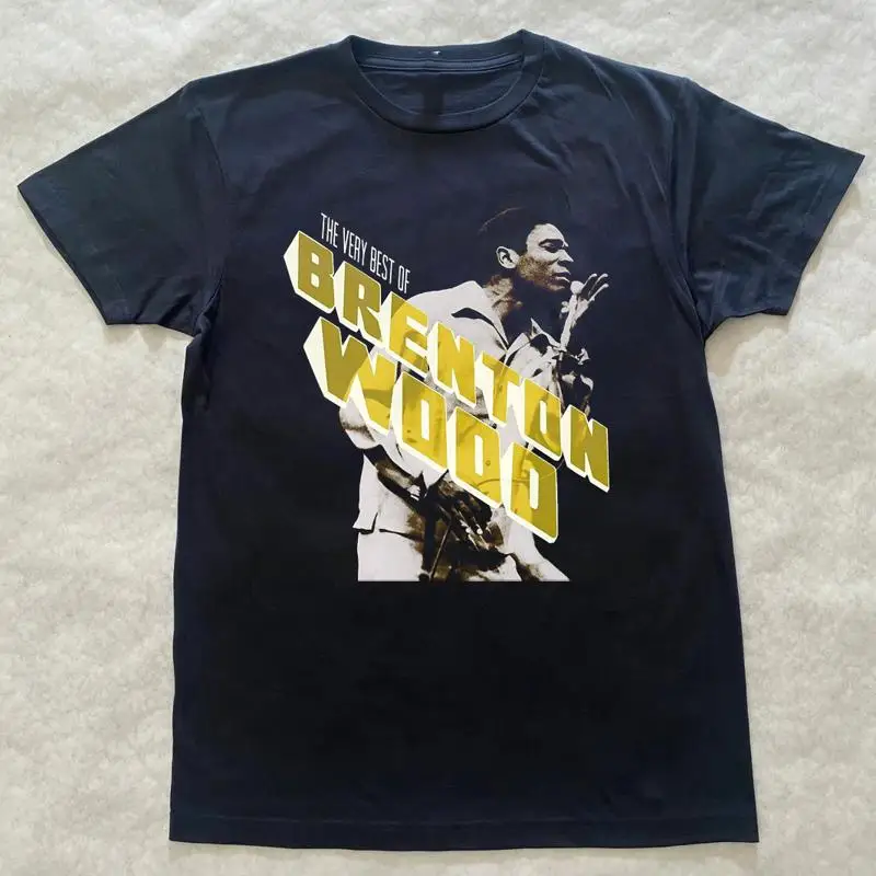 Brenton Wood el mejor de negro todas las tallas S a 5Xl camiseta AR813