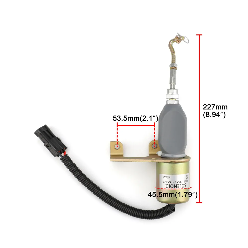 3974947 SA-372-24 Diese Shut Down Solenoid (1751ES)