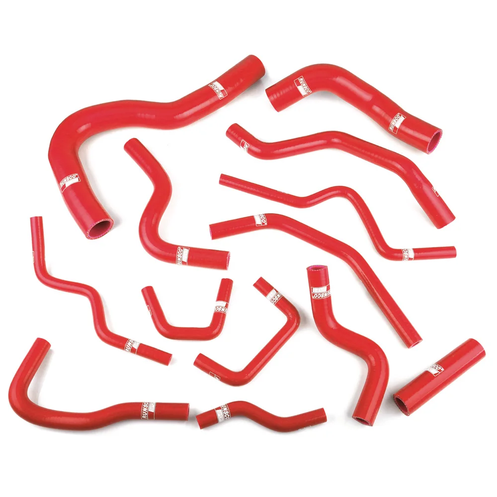 Silicone Coolant Hose Radiator Pipe Kit for Honda Civic EP3 02-05 Type R K20A2 (13pcs/set)-runsco