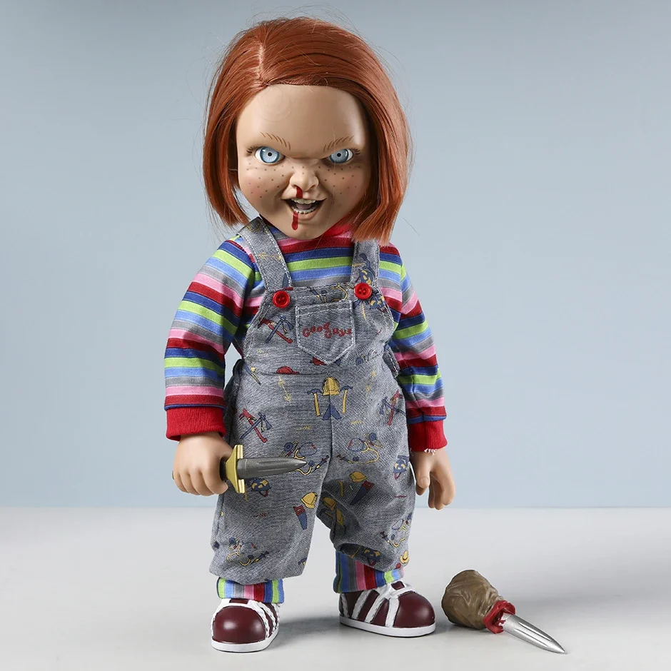 

Mezco Childs Play 2 Talking Chucky Action Figure Desk Decor Toy Doll