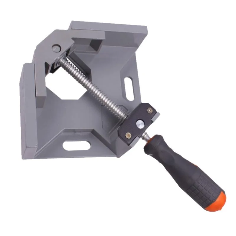 Single Handle Aluminum Alloy 90 Degree Woodworking Right Angle Clamp Quick Release Clamp Hand Tool Set