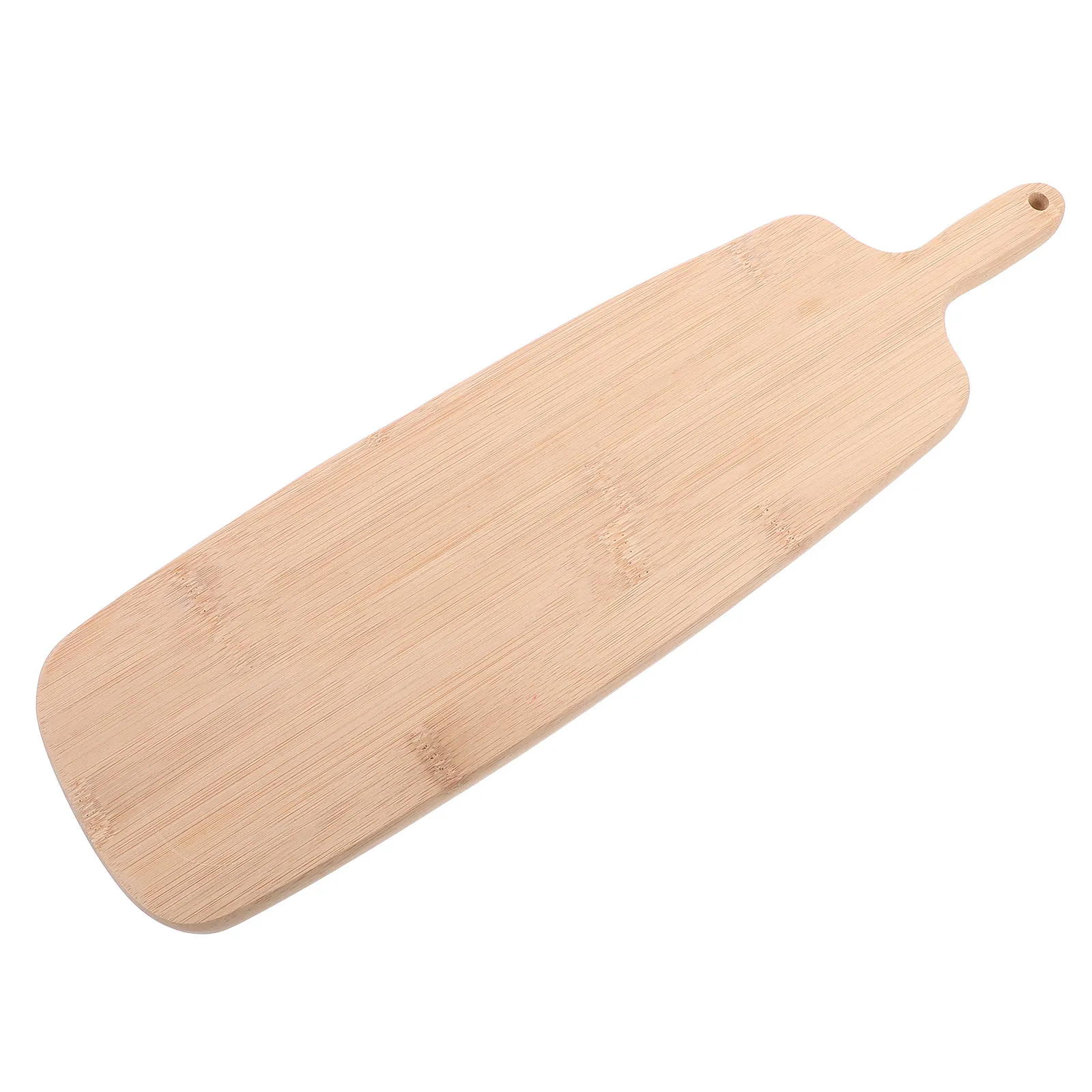Tabla de cortar de madera con asa, grande, para pizza, pan, verduras, carne, tabla de cortar para encimera de cocina, para carne de res