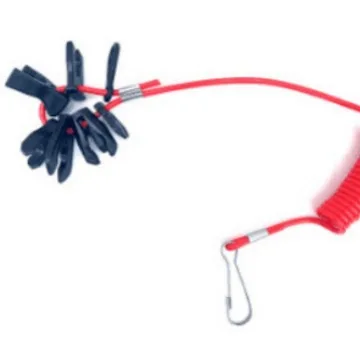 

The Safety Rope Cut-off Switch with 8 Keys Is Used for Most Outboard Engines