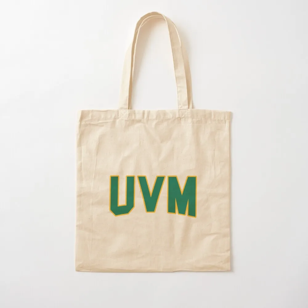 UVM Collegiate Block Tote Bag Shopper bag sac pour femme Lady bag