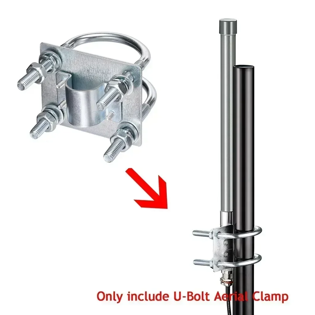 U-Bolt Clamp Glass Fiber Helium Hotspot Miner Antenna Aerial Mast Clamp Bracket Mounting Fixing  Antenna Installation Tool