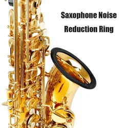 SLADE Saxophone Silicone Muffler Ring Sax Noise Cancelling Bell Mouth Soprano Alto Tenor Sax Protective Cover Woodwind Parts