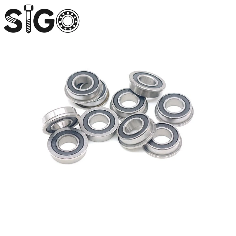 

F688RS Bearing 8x16x5 Mm ABEC-7 10 Pcs F688-2RS Flange Ball Bearings For VORON 0 Motion, Use In A/B Drive Units Idlers XY Joint
