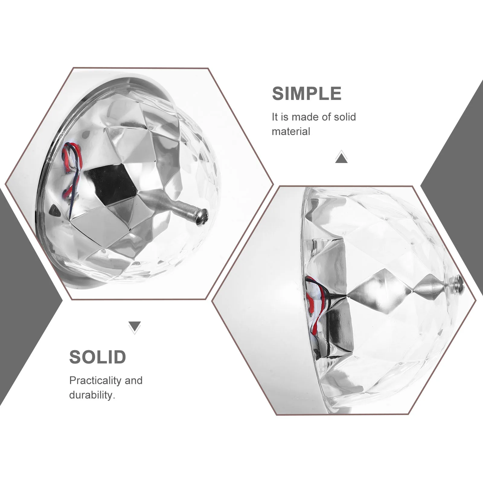 

8 см 220 В 3 Вт RGB светодиодная лампа вращающаяся умная многоцветная лампа для Dj Disco KTV Party Stage энергосберегающий динамический декор