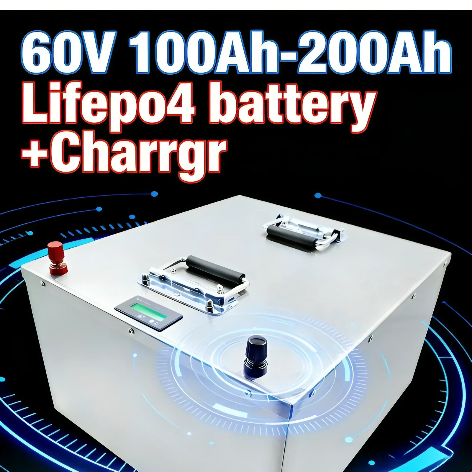 60V LiFePO4 Battery (100Ah-300Ah) The Ultimate Power Beast for Scooters, Tricycles, Motorcycles, Go-Karts, EV Forklifts & Sights