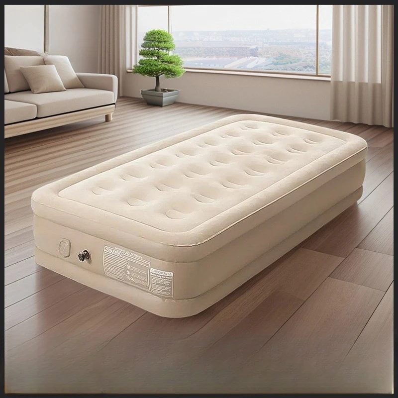 

Inflatable mattress Outdoor camping Floor bunk Household single automatic portable folding bed Thickened sleeping mattress Air