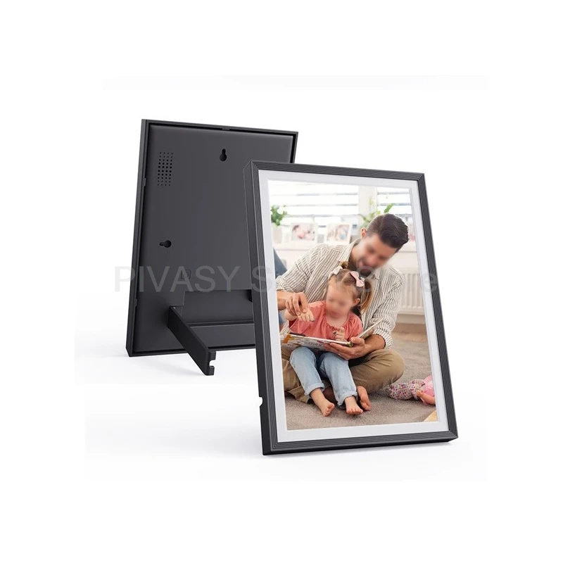 10 Inch Smart Cloud Photo Frame Frameo APP Touchscreen Electronic Digital Photo Frame 1280x800 Resolution WiFi Connectivity IPS