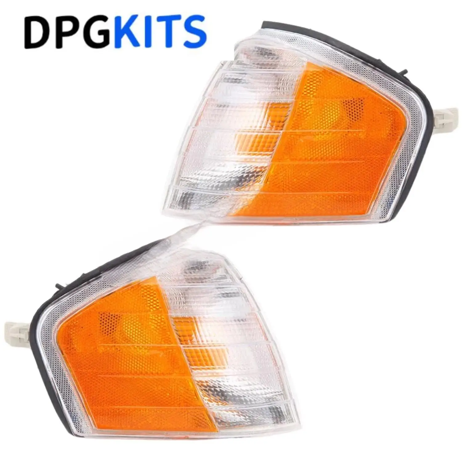 

2028261143 2028261243 1Pair New Turn Signal Corner Light Headlight Amber for Mercedes Benz C220 C230 C250 C280 C36 C43