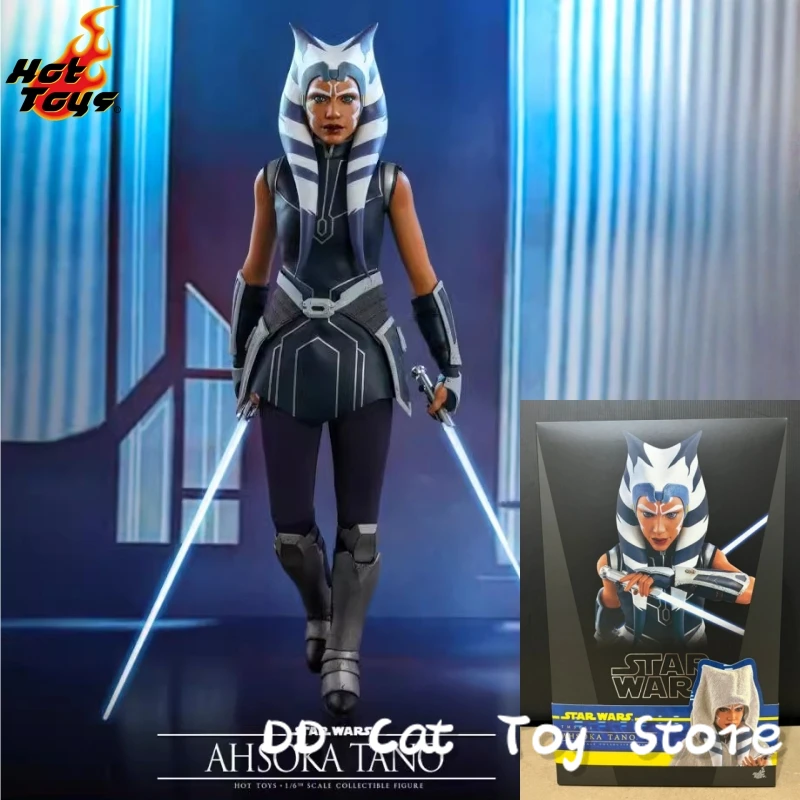 

In Stock Original HOTTOYS TMS021 1/6 Star Wars The Clone Wars Ahsoka Tano Female Soldier 12" Full Set Collectible Action Figure