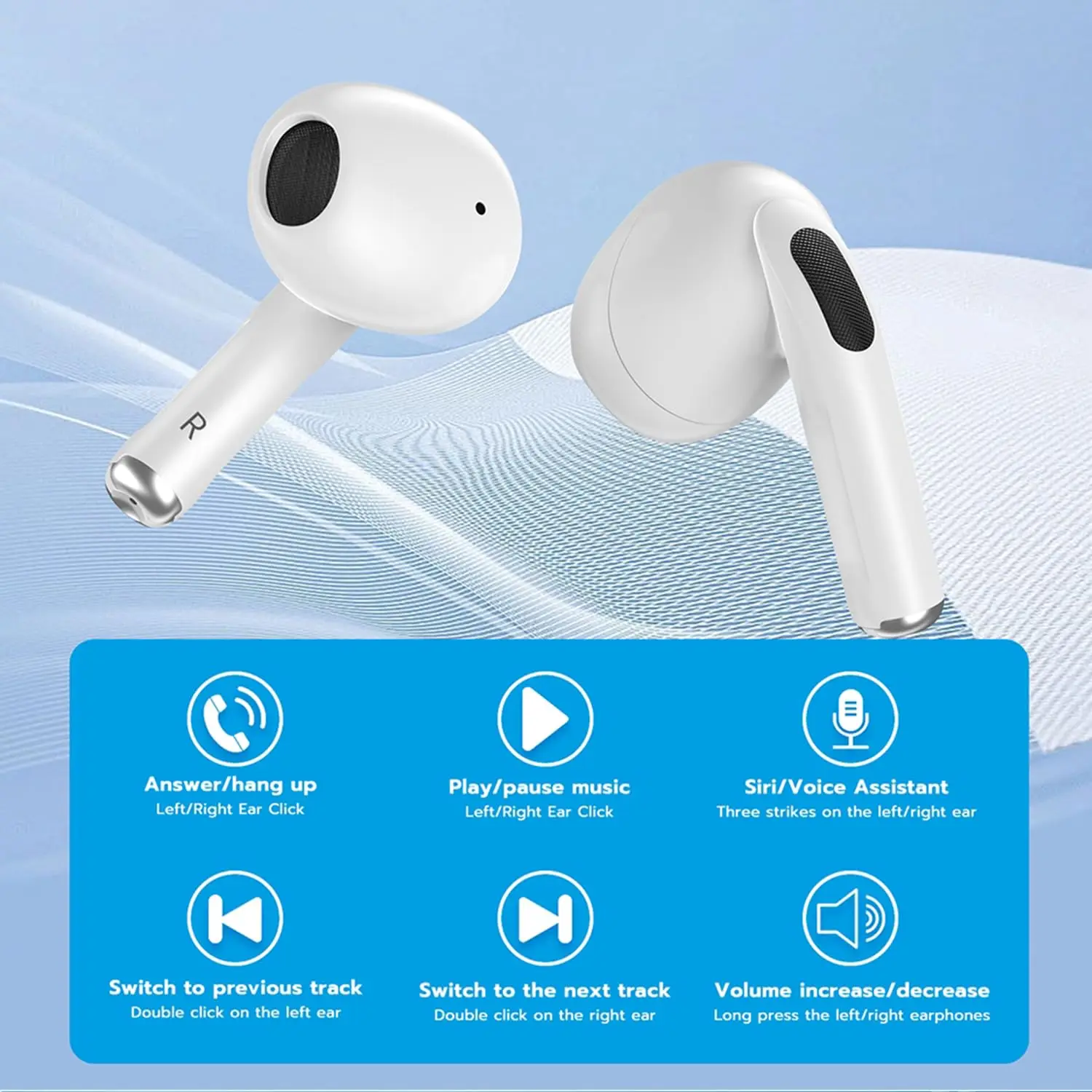 Air 6 Pro Bluetooth Headset Wireless Earbuds Active Noise Cancelling TWS ear Pods Sports Earphone Gaming Heaphones for xiaomi