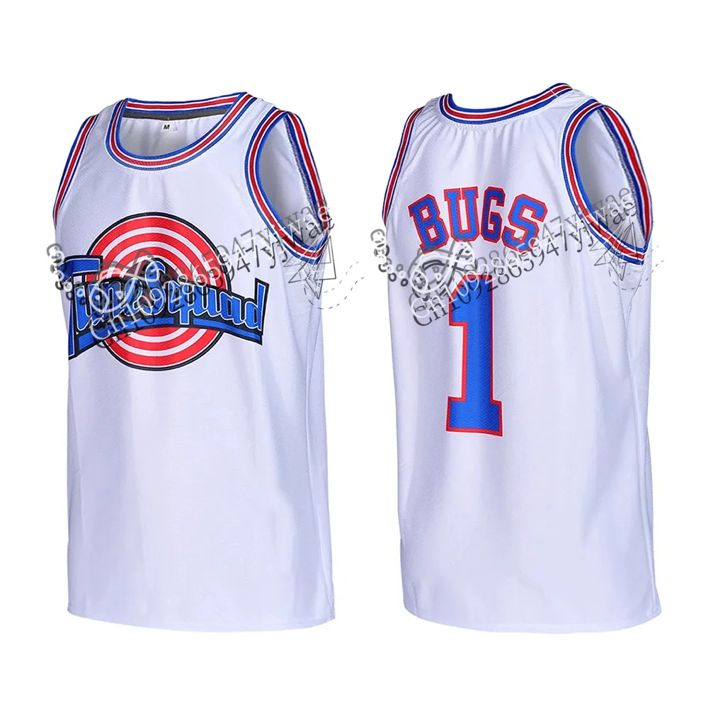 Summer New Hot Anime Retro bugs 1 Basketball Jersey Adult Oversized Breathable Speed Drying Sports Tank Top Need Sports T-shirt