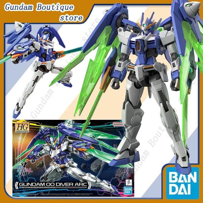 

Bandai Genuine GUNDAM 00 DIVER ARC HG Anime Action Figure Robot Periphery Collectible Assembly Model Toys Ornament Gift Children