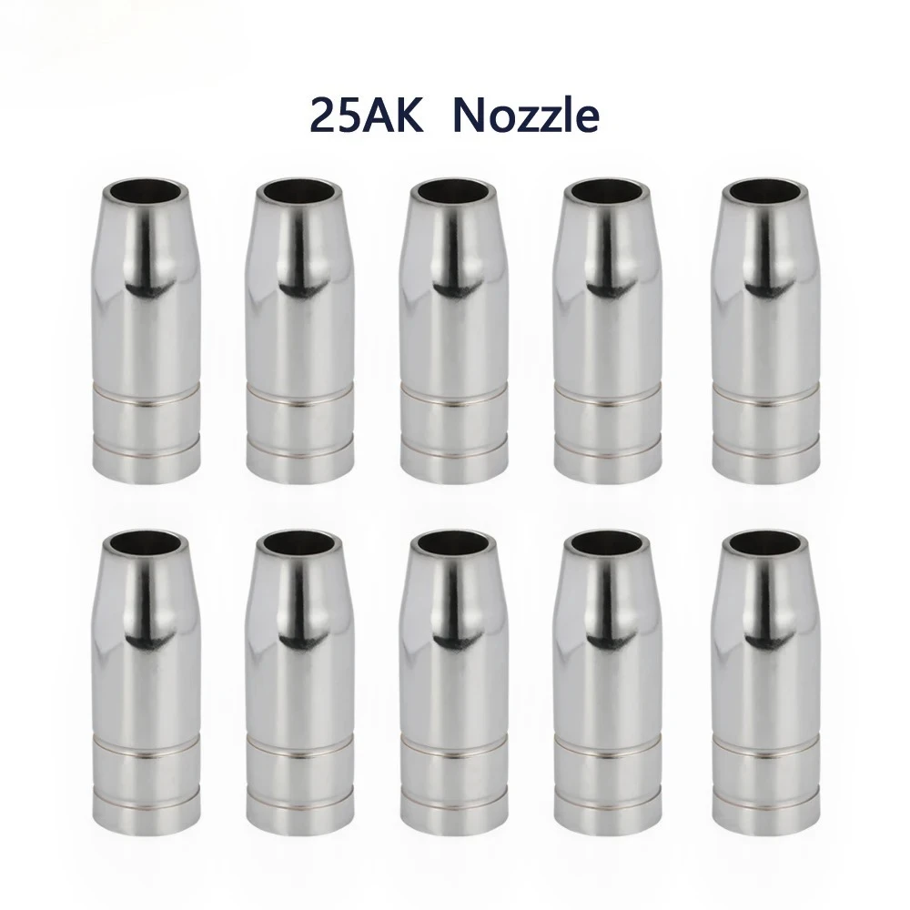 

5pcs Binzel BW Style MB 25 25AK Nozzle Consumables mig welder Fit 25AK MB25 MB 25 250A MIG Gun Welding Torch Part