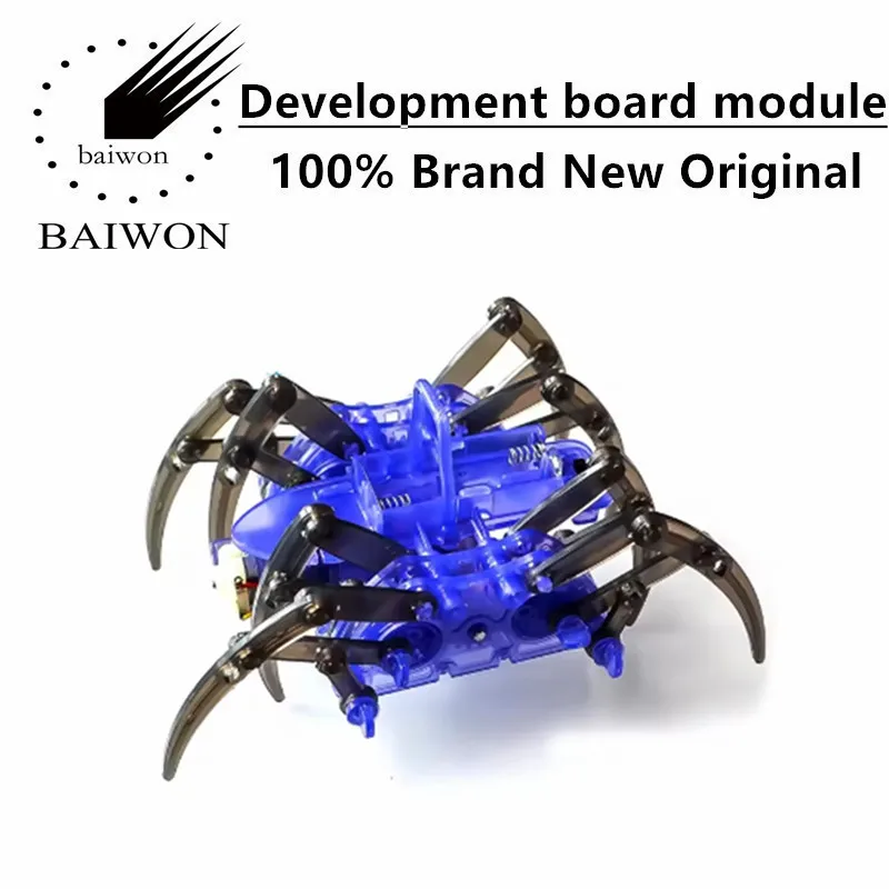 

Робот-паук: технология DIY, мелкосерийное производство, изобретение электрических научных игрушек для ползания, материалы для сборки.