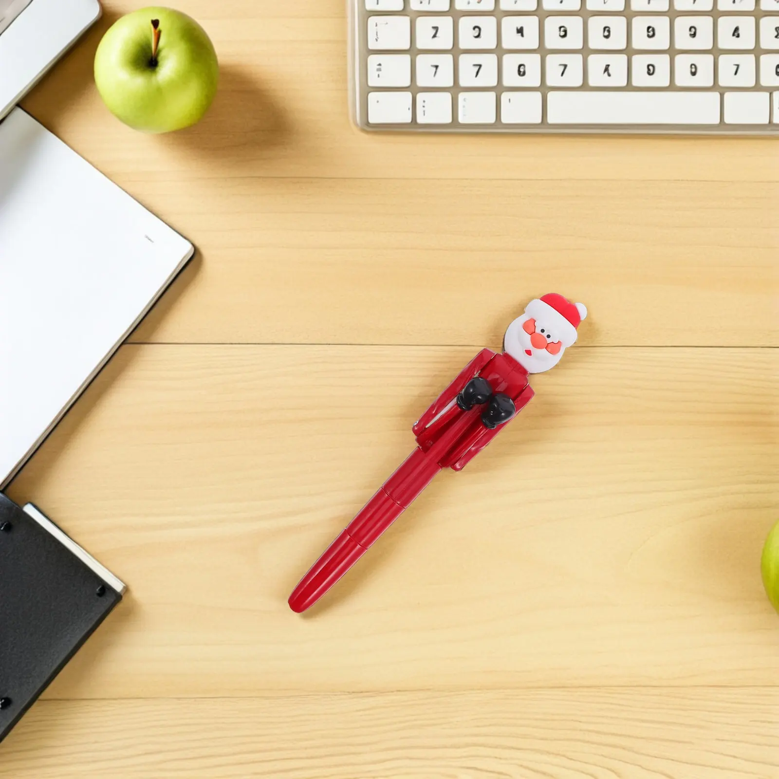 

4 шт. забавных шариковых ручек, оригинальные сувениры для рождественской вечеринки, милые мультяшные ручки для письма, школьные принадлежности, необычные ручки