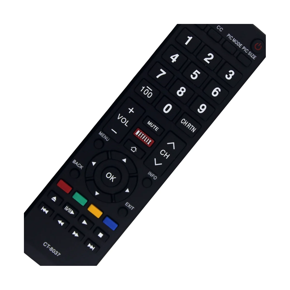 Pengganti Remote Control CT-8037 untuk HDTV pintar 40L3400 40L3400U 50L3400 50L3400U 58L5400 58L5400U 58L5400UC