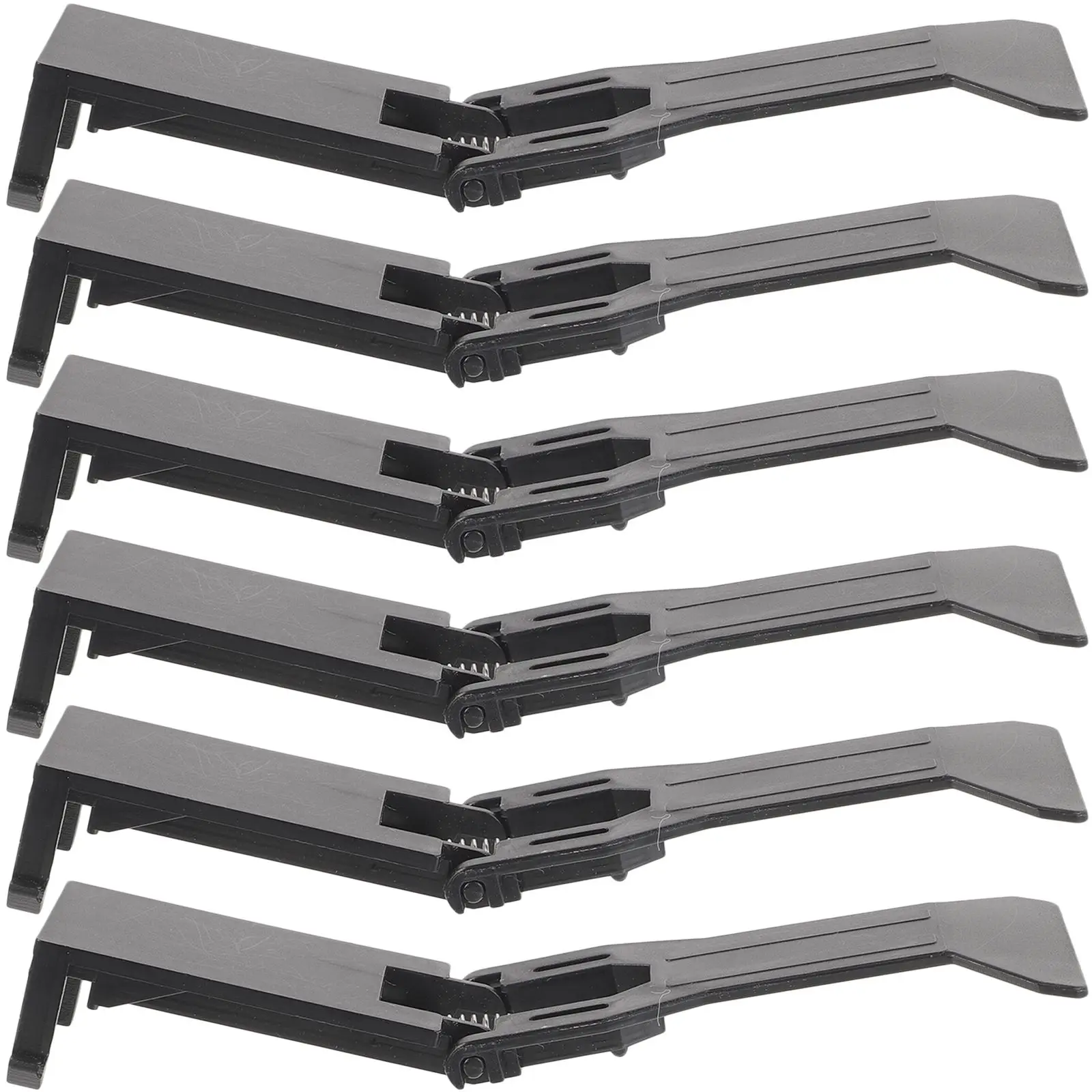 

6 шт., зажимы для кассира, зажимы для денег для лотка для регистрации, вставка ящика, принадлежности для малого бизнеса, пластик