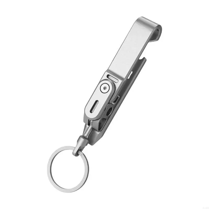 

F1FD Keychain Clip Bottle Opener Hanging Buckle Keyring Holder Keychain Buckle Clip