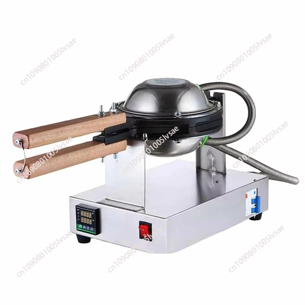 Commercial Egg Waffle Machine Bubble Waffle Machine Stainless Steel Egg Waffle Machine 1400W Food Maker