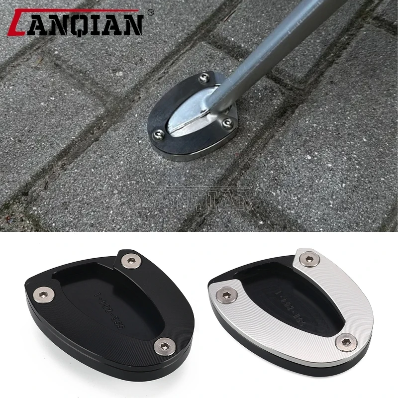 

Для Street Triple 765 675R 765RS S 2017-2022 2023 2024, аксессуары для мотоциклов, боковая подставка, увеличитель, подставка, увеличенная пластина, подставка