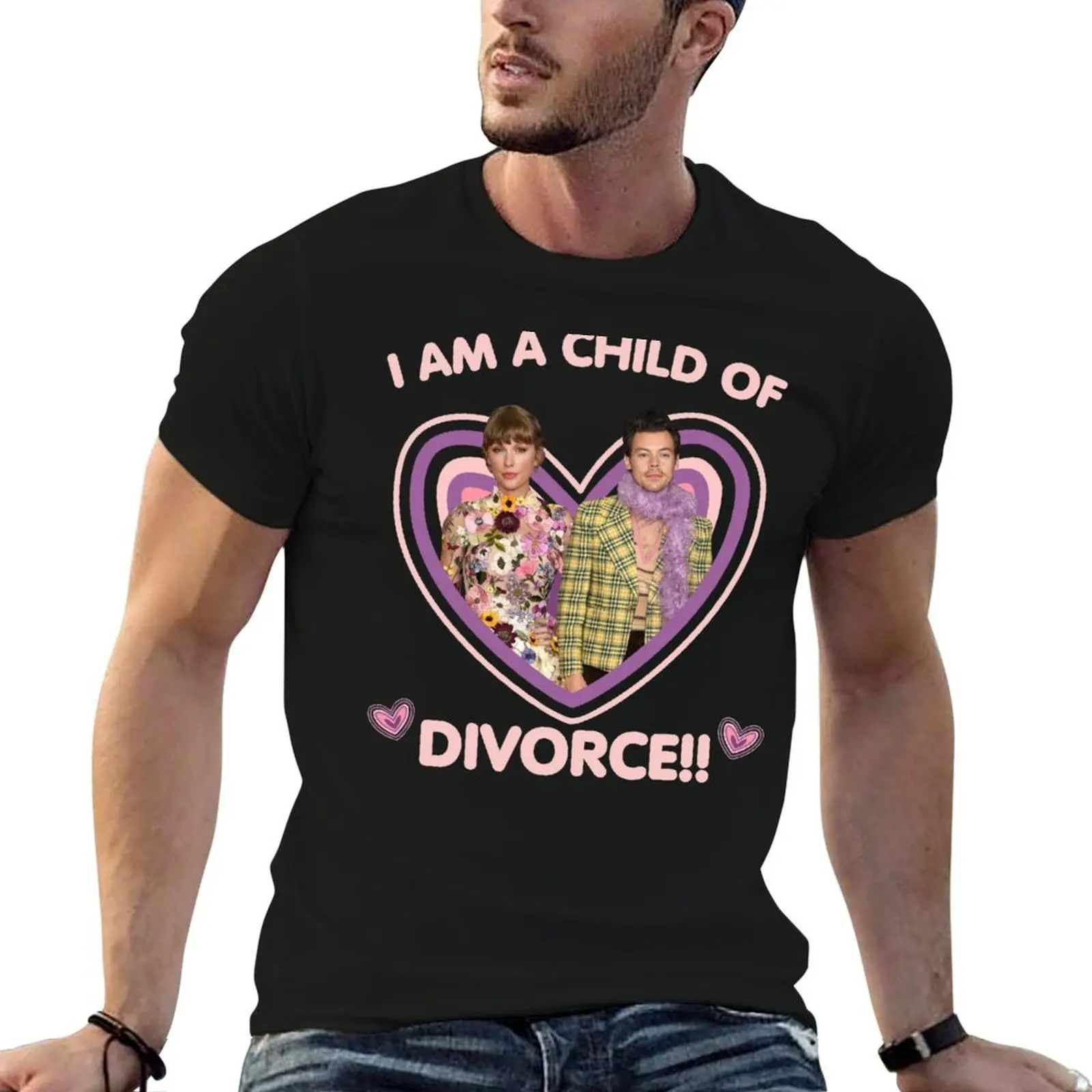I am a Child of Divorce T-Shirt mens graphic t shirts man graphic t shirt t shirt man casual T-shirt
