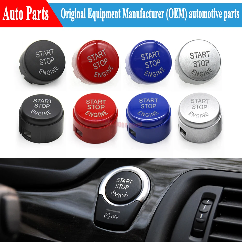 For BMW 3 5 6 7 Series F10 F11 F01 F02 F07 F06 F12 F15 F16 F30 F31 F32 F34 G11 G30 G20 Car Engine Start Stop Push Switch Button