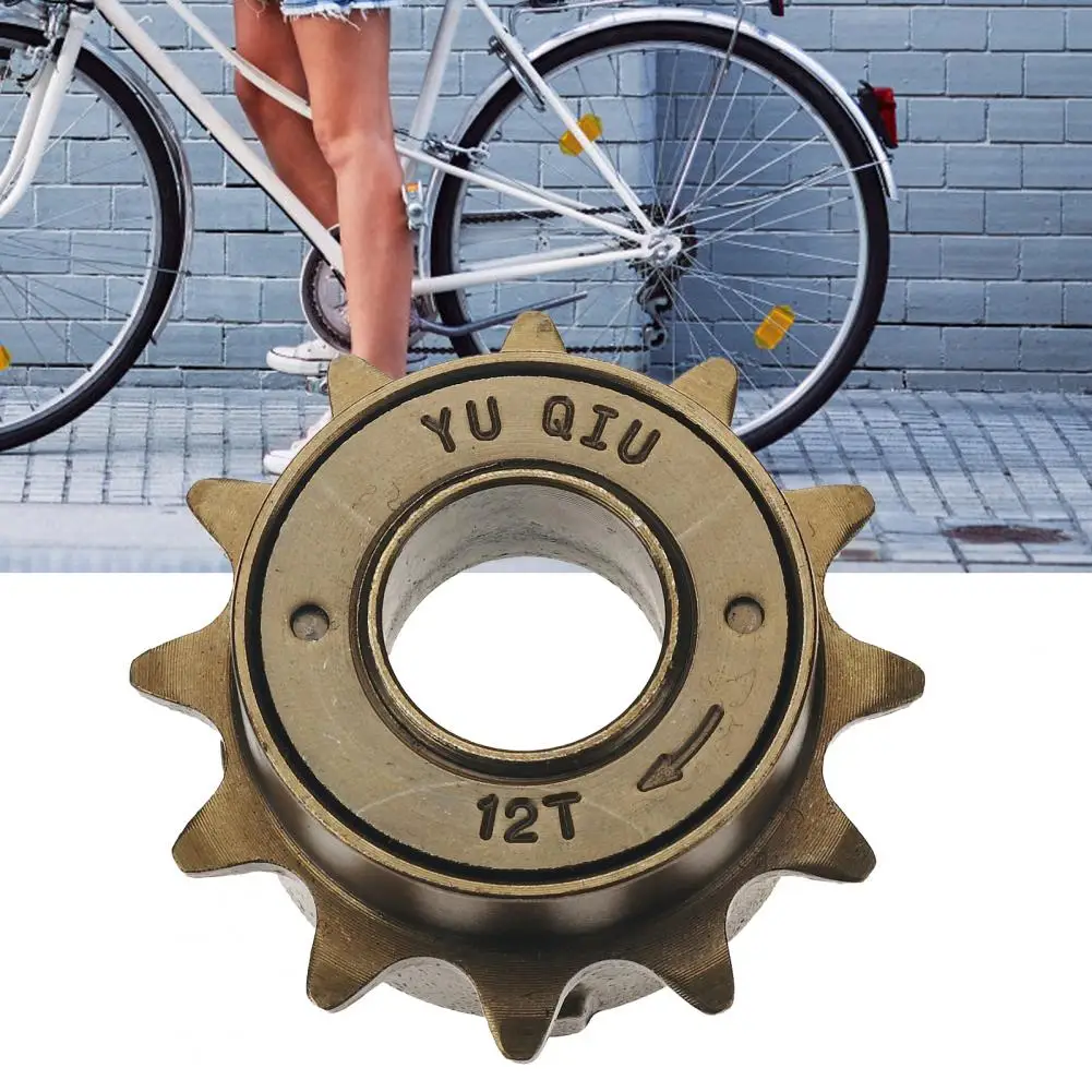 12T Compact Useful Reliable Mini Flywheel Parts Bike Freewheel Reliable High Compatibility Freewheel Replacement