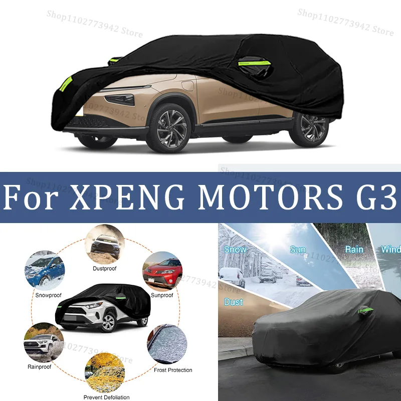 

Car cover For XPENG MOTORS G3 Full cover Waterproof sun protection cover Scratch resistant cars accessories