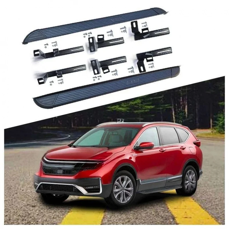 

Hot Selling High Quality Exterior Accessories Fixed Aluminum Side Step Pedal Running Board