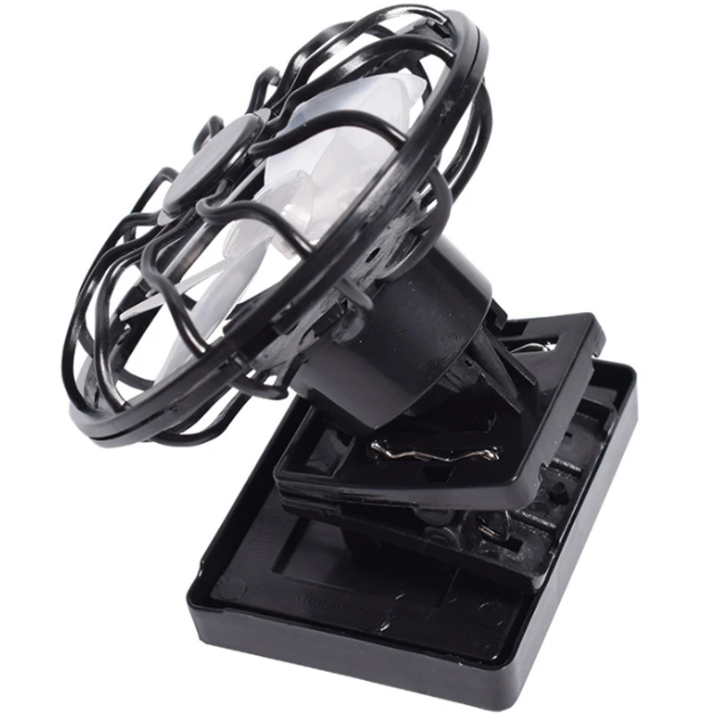 مروحة بمشبك للطاقة الشمسية مع مشبك مروحة كهربائية صغيرة تعمل بالطاقة الشمسية ومروحة محمولة خارجية