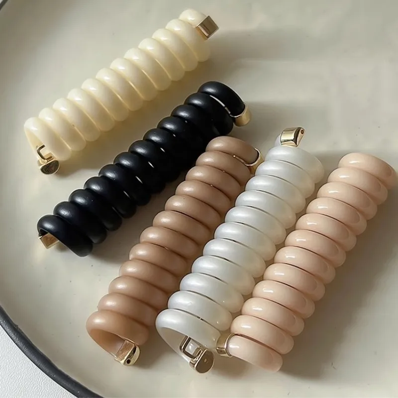 Creative Magic Hair Weaving Artifact Telephone Line Hair Band For Women Girls Elastic Rubber Band Tied Fashion Hair Accessories