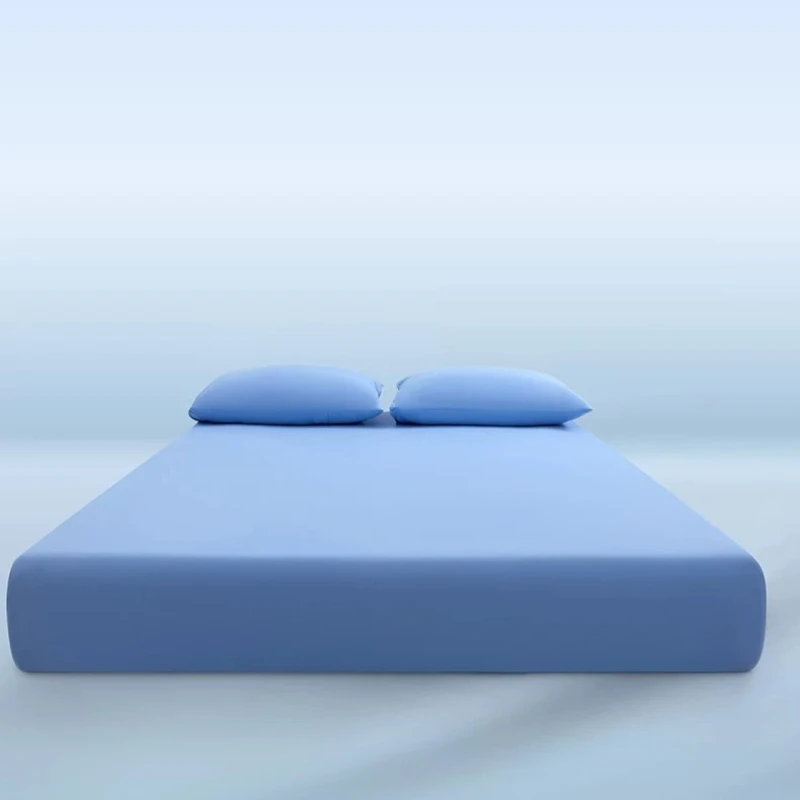 Bedroom Cooling Bedsheets Kids Comfort Mattress Dubble Bedsheets Blue Silky Ropa De Cama Juego Completo Crib Bedding Set