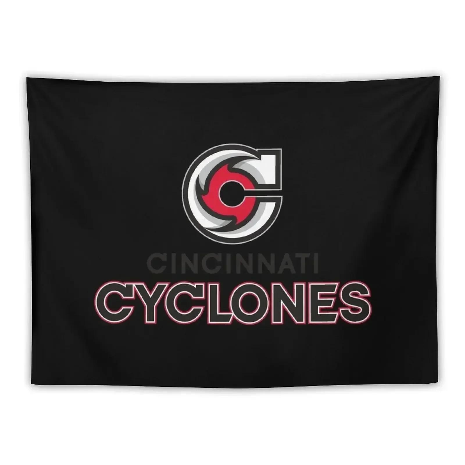 Cincinnati Cyclones Tapestry Anime Decor Art Mural Room Decoration Aesthetic Bathroom Decor Tapestry