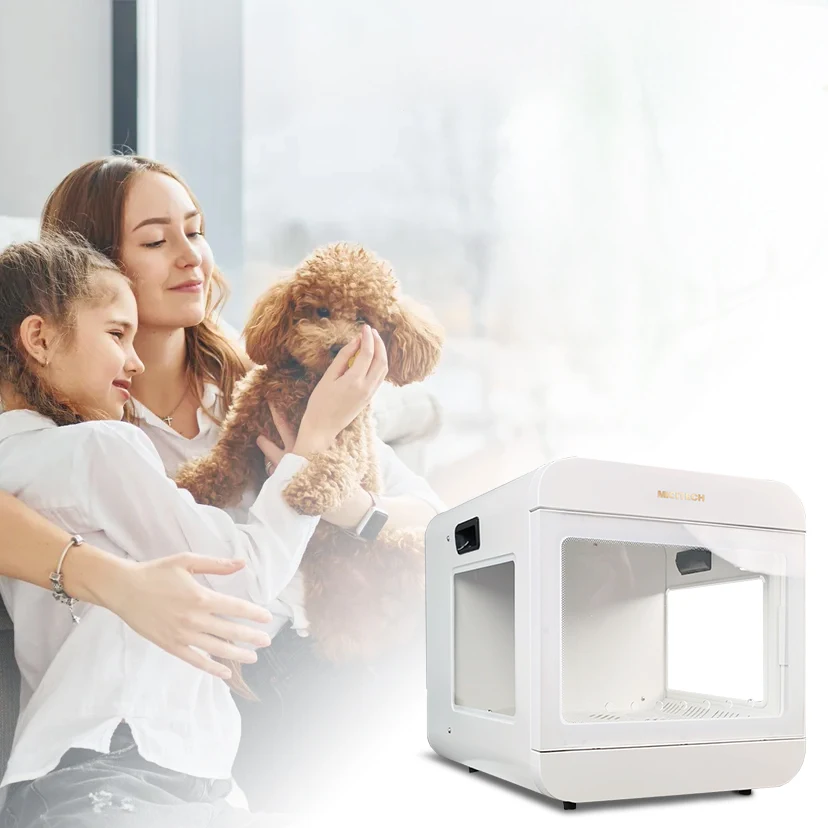 

AI Tech Vet Oxygen Chamber | Touchscreen Constant Temp PSA ICU Cage for Dogs & Cats