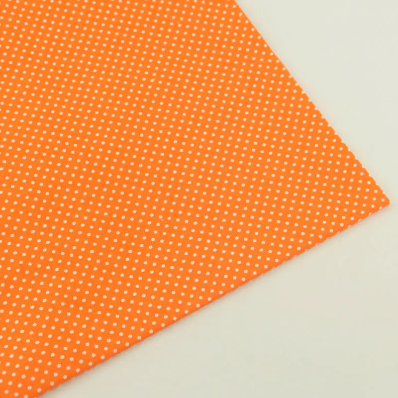 Thin Lovely Polka Dot Cotton Patchwork Fabrics By the Yard, Cheap Fabrics to the Meter Offer,for Needlework,Dolls,Craft Material