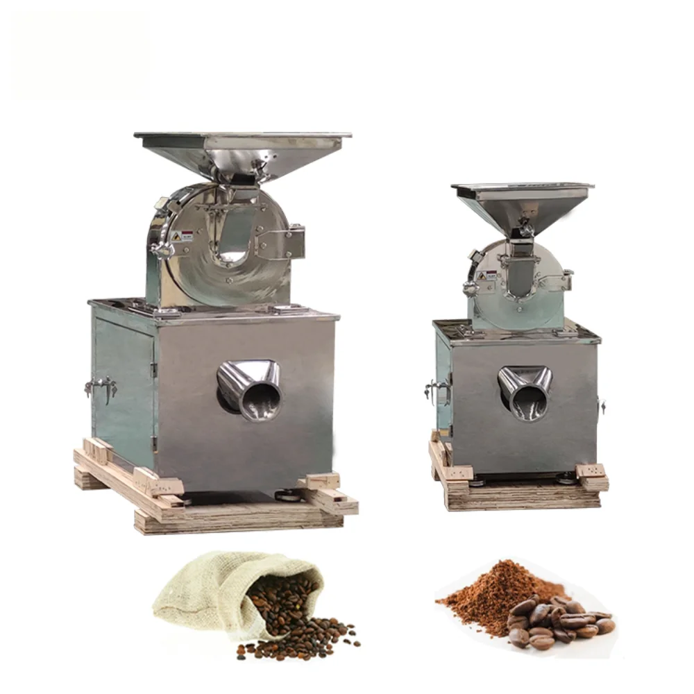 

Multifunctional Chilli Pulverizer Machine Grain Grinder Fully Automatic Rice Corn Maize Wheat Flour Milling Machine Flour Mill