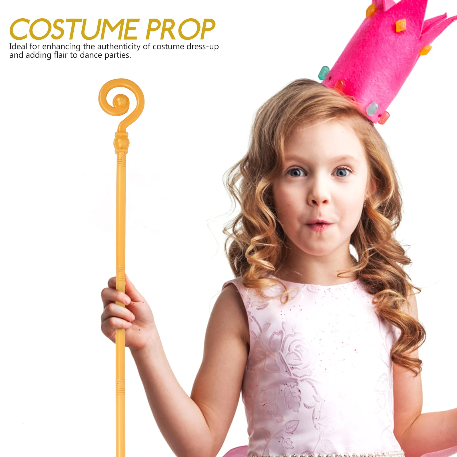 

Cosplay Cane Prop Halloween Wand Costume Accessory For Dance Party Role Play Ancient Culture Symbol Elegant Walking Stick