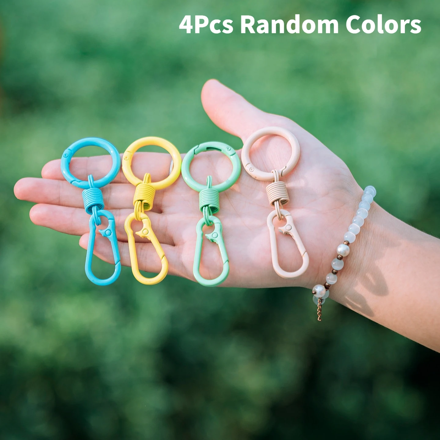 4‑Pack Anti‑Theft Zipper Buckles, Backpack Luggage Safety Clips, Anti‑Mis‑Open Fixed Fasteners for Travel