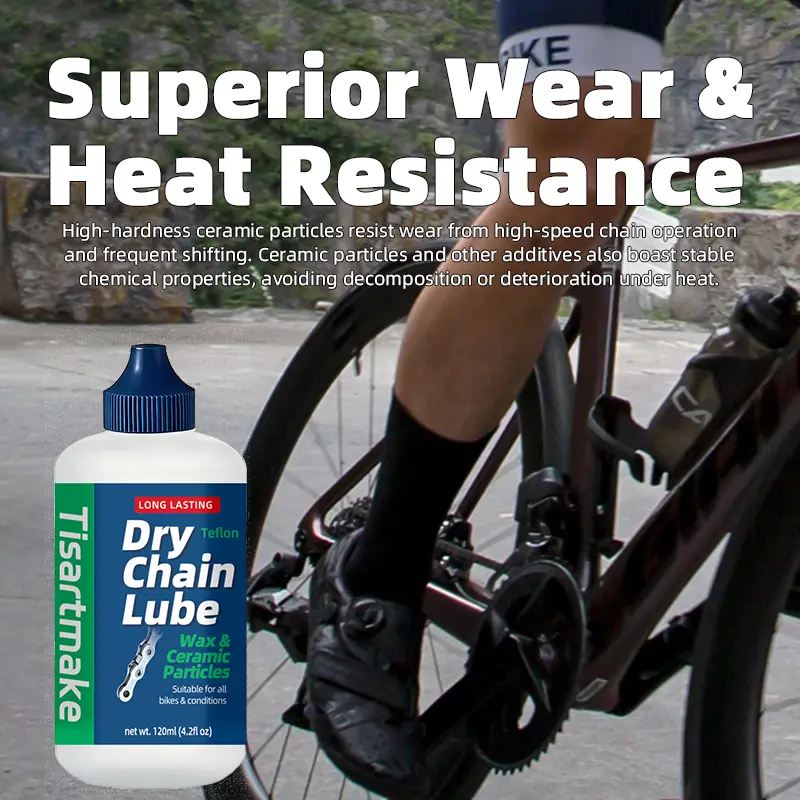 120ML Road MTB Bike Waxy Dry Chain Oil Repair Bicycle Waxy Maintenance Oil Squirt Lube Chain Fork Flywheel Bike Bearing Grease - Image 3