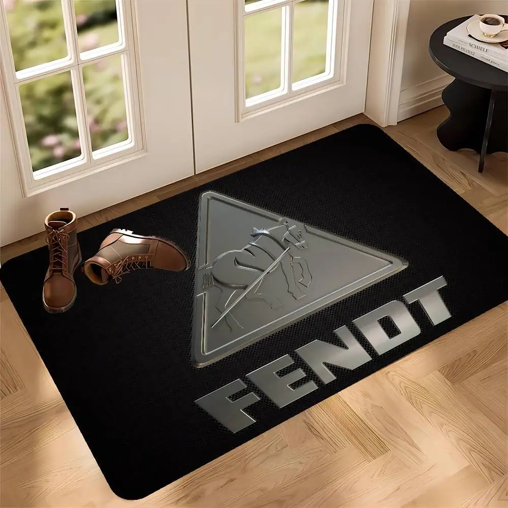 Farming Tractor Fendt Floor Mat Rectangle Anti-slip Home Soft Badmat Front Door Indoor Outdoor Mat Hotel Decor Mat