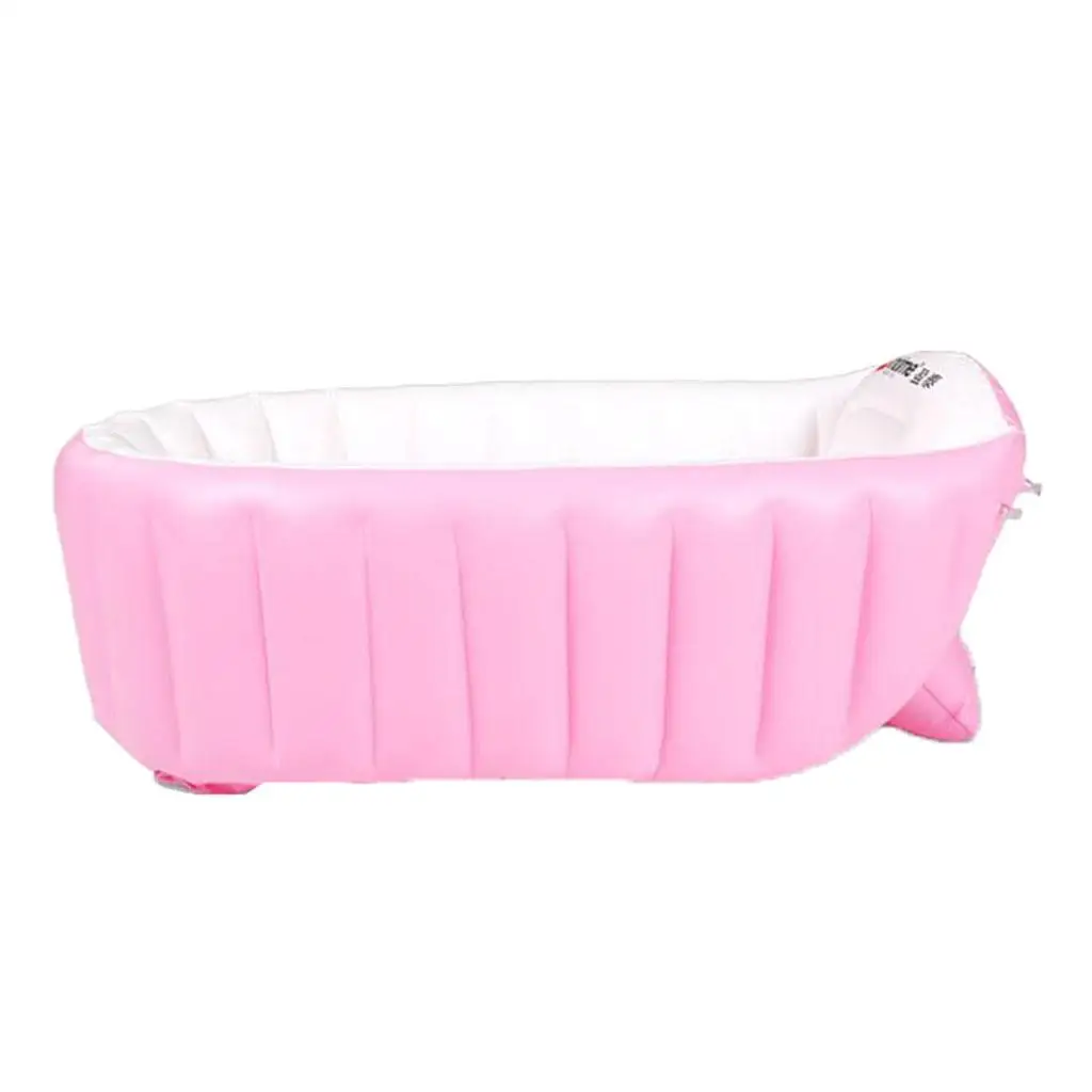 

Baby Inflatable Bathtub Children Anti-slippery Swimming Pool Foldable Shower Basin Seat Baths Big Size for 0-3 Years